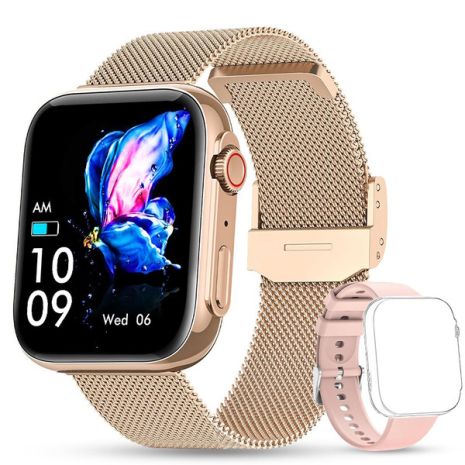 Смарт годинник Smart Sensation Gold, 2 ремінці UWatch 1669