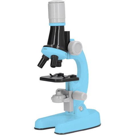 Детский микроскоп для ребенка с 1200х увеличением OEM 1013A-1 для научных исследований, Голубой