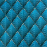 Панель стінова 3D 700х700х4мм ромби сині (D) SW-00001985