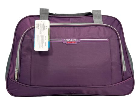 Дорожная сумка TONGSHENG на два отделения 920-3 фиолетовая