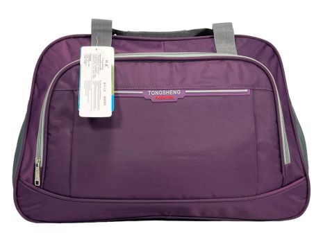 Дорожня сумка TONGSHENG на два віділеня 920-3 фіолетова