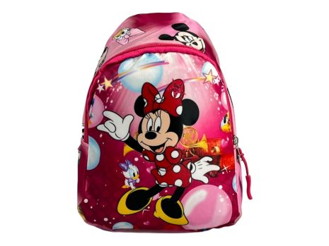 Дитяча сумка-слінг на одне віділеня 126-2 з принтом Minnie Mouse