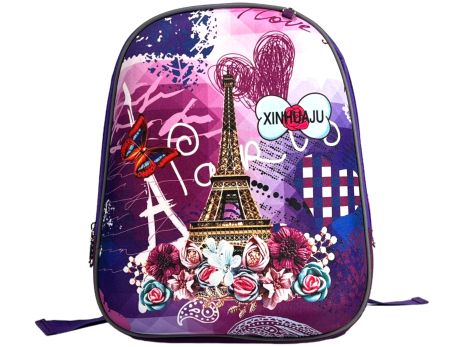 Шкільний рюкзак Xinhuaju на два відділення 624-1 фіолетовий
