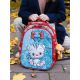 Рюкзак школьный для девочки SkyName (Winner) R1-024 размер 37*30*16 см,красный с синим