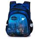 Шкільний рюкзак для хлопчика R2-190 ортопедична спинка SkyName (Winner). розмір: 30*18*37см чорно-синій