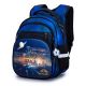 Рюкзак школьный R3-250, влагозащитный, брелок-мячик, Winner One/SkyName размер: 30*18*37 см,синий