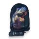 Школьный рюкзак ZhiHuiShenTong+пенал, полукаркасный, два отделения, размер 37*27*15см, черный с динозавром