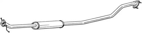 Глушник передній OPEL Agila B 08-12, BOSAL (286365)