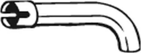 Труба MERCEDES-BENZ SPRINTER 06-, BOSAL (700171)