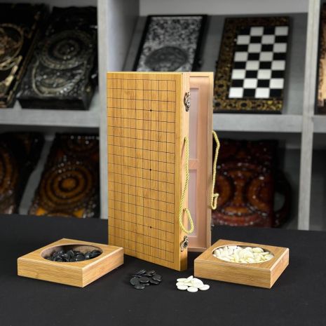 Го (древняя китайская стратегическая настольная игра для двух игрок), интересный подарок, 44*24 см, арт 198004