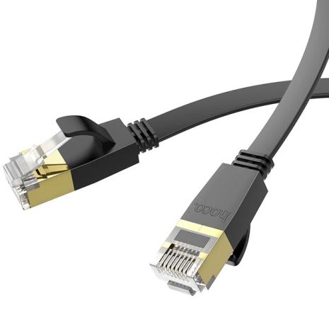 Кабель Ethernet Hoco US07 RJ-45 CAT6 1Gigabit 10m Черный