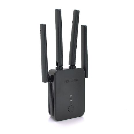 Підсилювач WiFi сигналу з 4-ма вбудованими антенами LV-WR42Q, живлення 220V, 300Mbps, IEEE 802.11b/g/n,