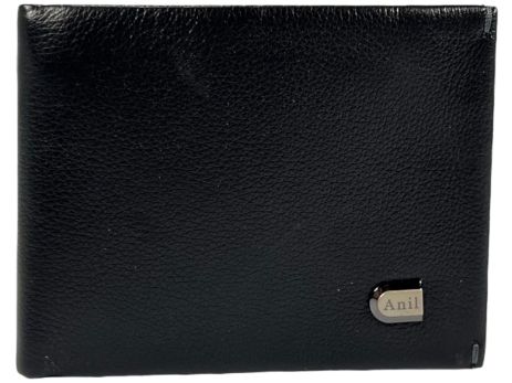 Жіночий гаманець Anil з натуральної шкіри 555-17 чорний