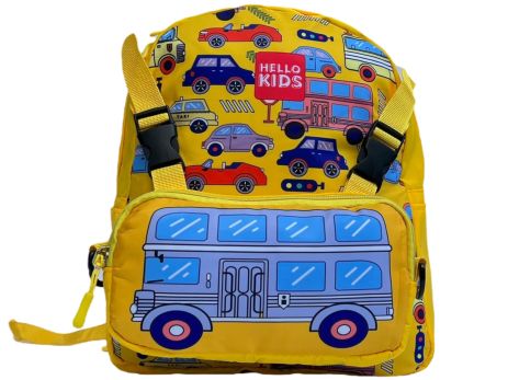 Дитячий рюкзак HELLO KIDS сумка-пенал у комплекті 3815-4 жовтий.