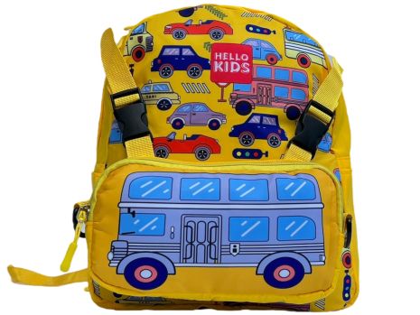 Детский рюкзак HELLO KIDS сумка-пенал в комплекте 3815-4 желтый.