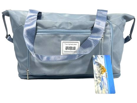Дорожня сумка Jomolanma на чотири віділеня 8004-1 блакитна
