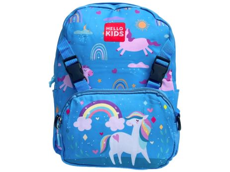 Детский рюкзак HELLO KIDS сумка-пенал в комплекте 3813-1 голубой