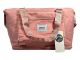 Дорожня сумка Jomolanma на чотири віділеня 8004-4 рожева