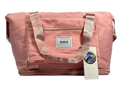 Дорожная сумка Jomolanma на четыре отделения 8004-4 розовая