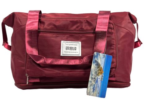 Дорожня сумка Jomolanma на чотири віділеня 8004-2 червона
