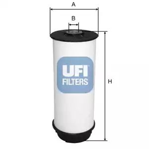 Фільтр паливний IVECO DAILY, UFI (2603400)