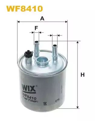 Фильтр топливный RENAULT KANGOO, WIXFILTRON (WF8410)