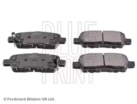 Комплект тормозных колодок, дисковый тормоз RENAULT KOLEOS, NISSAN ROGUE, BLUE PRINT (ADN142137)