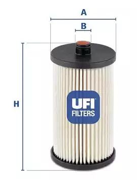Фильтр топливный VW CRAFTER, UFI (2601200)