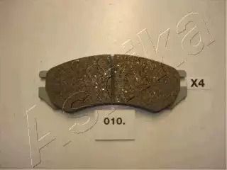 Комплект тормозных колодок, дисковый тормоз NISSAN PRIMERA, ASHIKA (5000010)