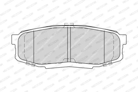 Комплект тормозных колодок, дисковый тормоз LEXUS LX, TOYOTA LAND CRUISER, FERODO (FDB4230)