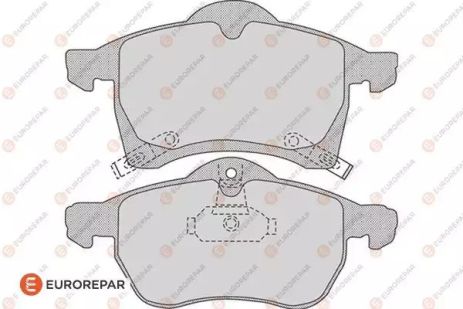 Комплект гальмівних колодок, дискове гальмо CHEVROLET CORSA, OPEL ASTRA, EUROREPAR (1617275780)