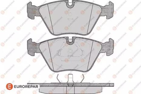 Комплект гальмівних колодок, дискове гальмо BMW 3, EUROREPAR (1617251280)