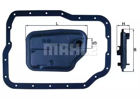 Фільтр АКПП MAZDA 3, FORD FIESTA, MAHLE/KNECHT (HX149D)