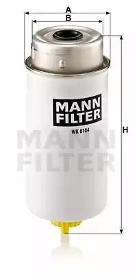 Фильтр топливный FORD , MANN-FILTER (WK8104)