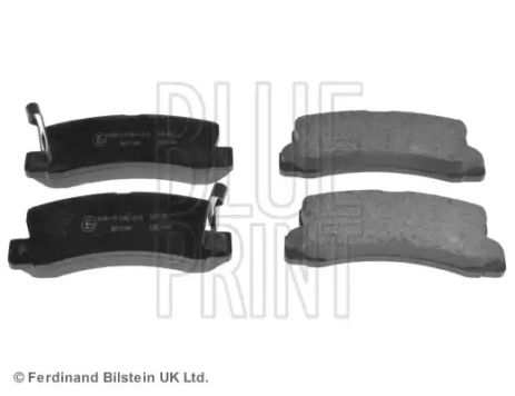 Комплект гальмівних колодок, дискове гальмо LEXUS RX, TOYOTA HARRIER, BLUE PRINT (ADT34284)