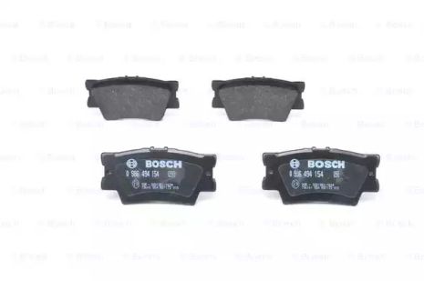 Комплект тормозных колодок, дисковый тормоз TOYOTA RAV, BOSCH (0986494154)