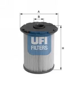 Фільтр паливний FORD C-MAX, UFI (2669600)
