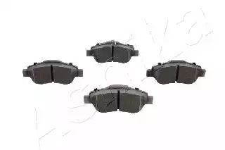 Комплект тормозных колодок, дисковый тормоз FORD KA, FIAT 500, ASHIKA (50000070)
