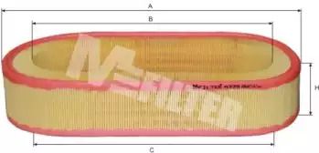 Фільтр повітряний MB 124 (M-Filter), MFILTER (A339)