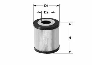 Фільтр масляний BMW 5, CLEAN FILTERS (ML4549)