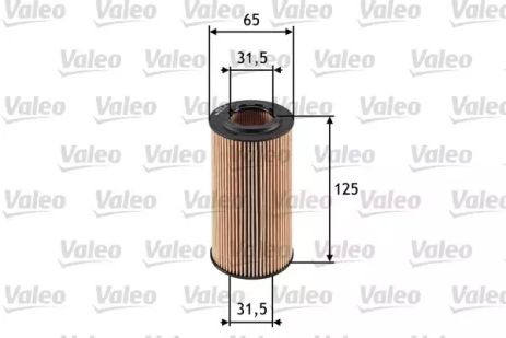 Фильтр масляный SKODA OCTAVIA, SEAT EXEO, VALEO (586552)