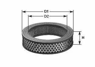 Фільтр повітряний ARO 10, OPEL ASCONA, CLEAN FILTERS (MA176)