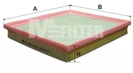 Фильтр воздушный OPEL ASTRA, OPEL KADETT, M-FILTER (K181)