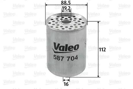 Фильтр топливный TALBOT EXPRESS, MORRIS MARINA, VALEO (587704)