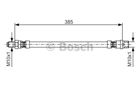 Шланг тормозной MERCEDES-BENZ E-CLASS, BOSCH (1987476439)