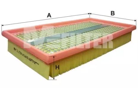 Фильтр воздушный MAZDA 626, M-FILTER (K349)