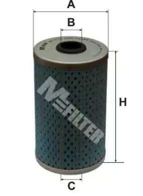 Фильтр топливный NISSAN NV400, OPEL MOVANO, M-FILTER (DE3114)