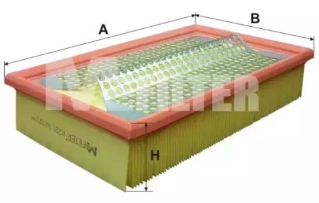 Фільтр повітряний MERCEDES-BENZ E-CLASS, M-FILTER (K221)