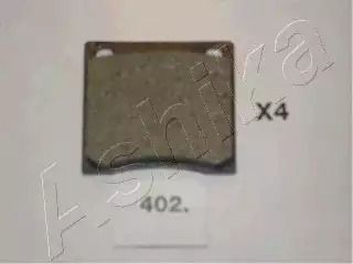 Комплект тормозных колодок, дисковый тормоз HONDA ACCORD, ASHIKA (5004402)