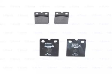 Комплект тормозных колодок, дисковый тормоз AUDI R8, JAGUAR XK, BOSCH (0986494775)